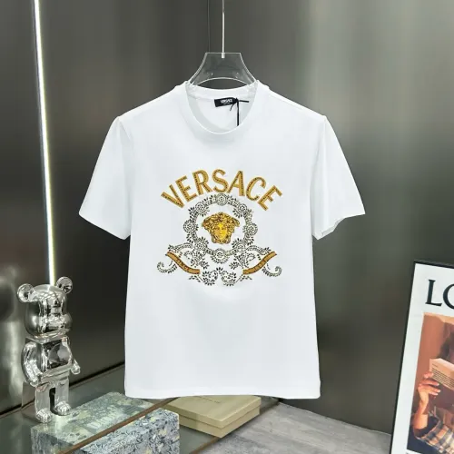 Wholesale Versace T-Shirts Short Sleeved For Unisex #1430370 $72.00 USD, Wholesale Quality Replica Versace T-Shirts