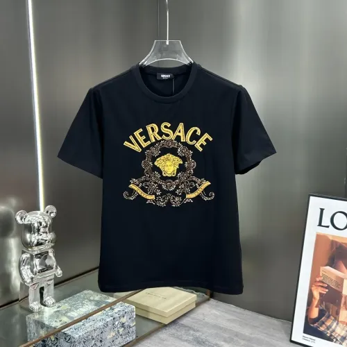 Wholesale Versace T-Shirts Short Sleeved For Unisex #1430371 $72.00 USD, Wholesale Quality Replica Versace T-Shirts