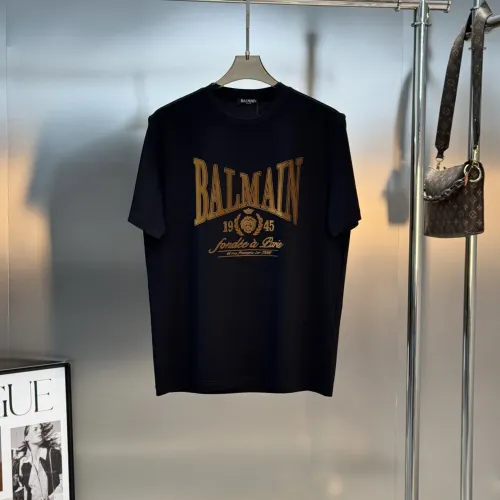 Wholesale Balmain T-Shirts Short Sleeved For Men #1430383 $76.00 USD, Wholesale Quality Replica Balmain T-Shirts