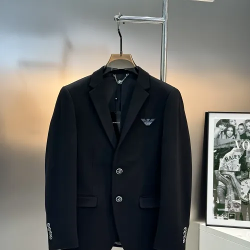 Wholesale Armani Jackets Long Sleeved For Men #1430388 $130.00 USD, Wholesale Quality Replica Armani Jackets