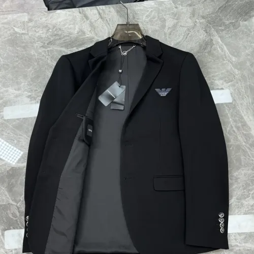 Replica Armani Jackets Long Sleeved For Men #1430388 $130.00 USD for Wholesale