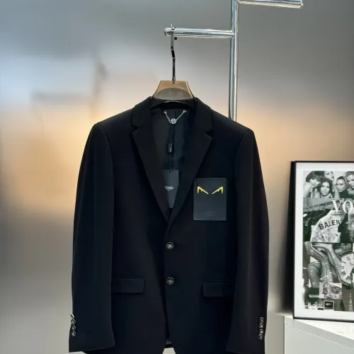 Wholesale Fendi Jackets Long Sleeved For Men #1430391 $130.00 USD, Wholesale Quality Replica Fendi Jackets