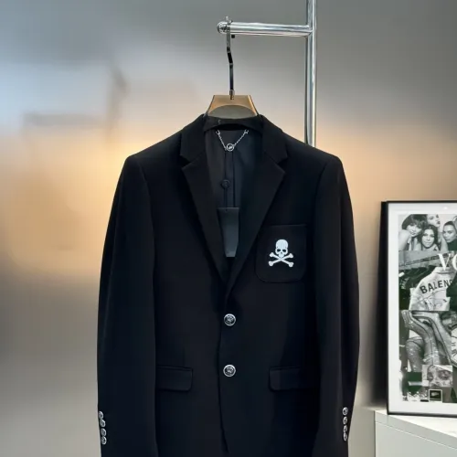 Wholesale Philipp Plein PP Jackets Long Sleeved For Men #1430412 $130.00 USD, Wholesale Quality Replica Philipp Plein PP Jackets