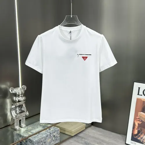 Wholesale Prada T-Shirts Short Sleeved For Unisex #1430451 $64.00 USD, Wholesale Quality Replica Prada T-Shirts