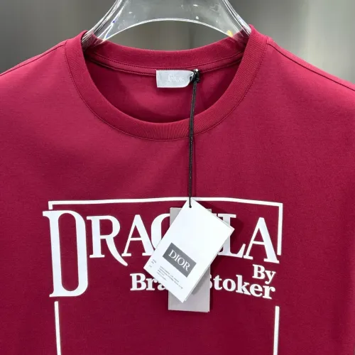 Replica Christian Dior T-Shirts Short Sleeved For Unisex #1430462 $68.00 USD for Wholesale