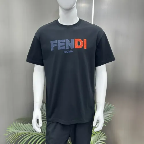 Replica Fendi T-Shirts Short Sleeved For Unisex #1430476 $64.00 USD for Wholesale
