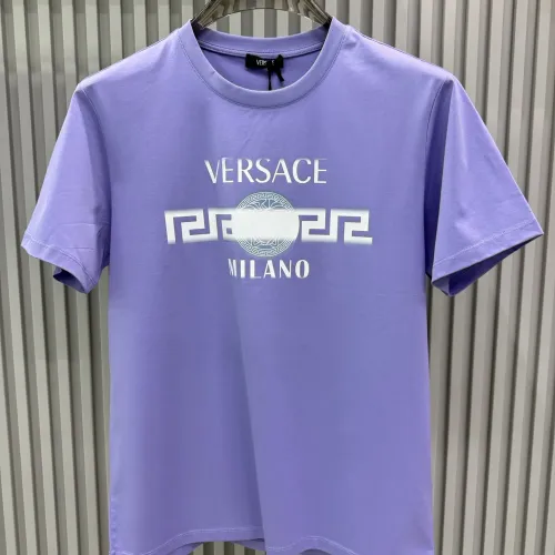Wholesale Versace T-Shirts Short Sleeved For Unisex #1430512 $72.00 USD, Wholesale Quality Replica Versace T-Shirts