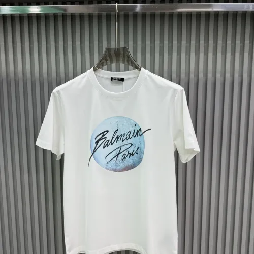 Wholesale Balmain T-Shirts Short Sleeved For Unisex #1430514 $72.00 USD, Wholesale Quality Replica Balmain T-Shirts