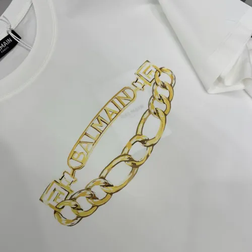 Replica Balmain T-Shirts Short Sleeved For Unisex #1430516 $72.00 USD for Wholesale