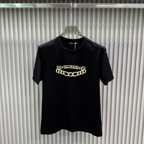Wholesale Balmain T-Shirts Short Sleeved For Unisex #1430517 $72.00 USD, Wholesale Quality Replica Balmain T-Shirts
