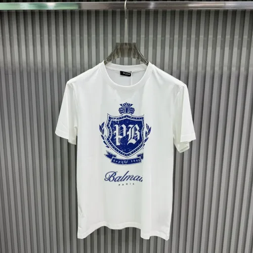 Wholesale Balmain T-Shirts Short Sleeved For Unisex #1430518 $72.00 USD, Wholesale Quality Replica Balmain T-Shirts