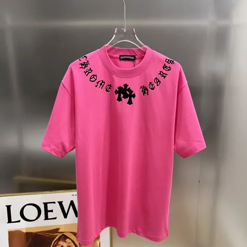 Wholesale Chrome Hearts T-Shirts Short Sleeved For Unisex #1430571 $38.00 USD, Wholesale Quality Replica Chrome Hearts T-Shirts