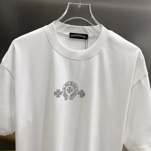 Replica Chrome Hearts T-Shirts Short Sleeved For Unisex #1430573 $38.00 USD for Wholesale