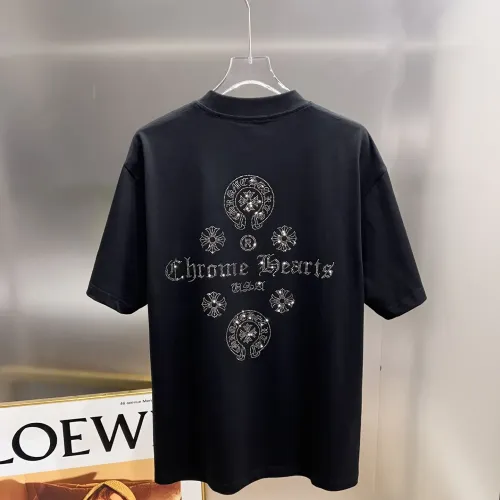 Wholesale Chrome Hearts T-Shirts Short Sleeved For Unisex #1430576 $38.00 USD, Wholesale Quality Replica Chrome Hearts T-Shirts