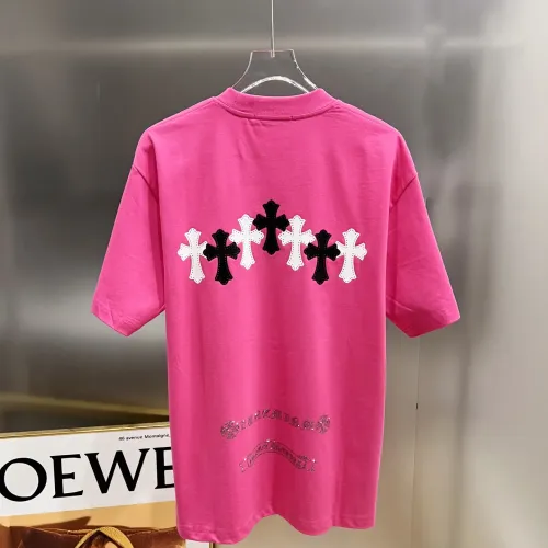 Wholesale Chrome Hearts T-Shirts Short Sleeved For Unisex #1430586 $38.00 USD, Wholesale Quality Replica Chrome Hearts T-Shirts