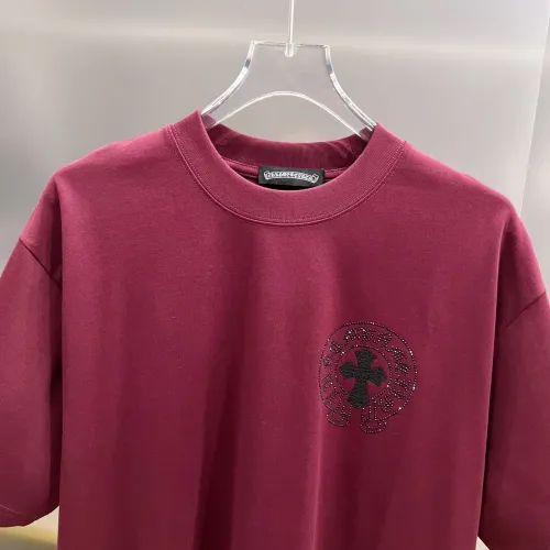 Replica Chrome Hearts T-Shirts Short Sleeved For Unisex #1430601 $39.00 USD for Wholesale