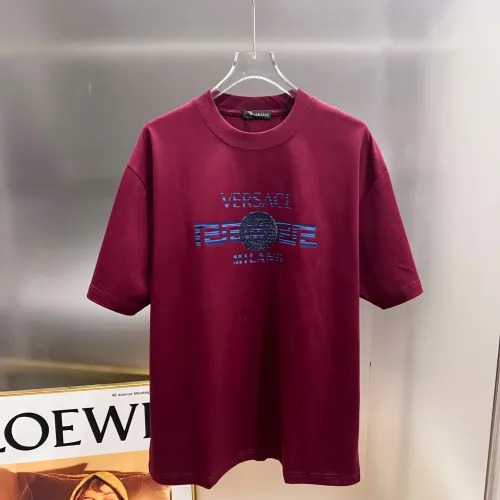 Wholesale Versace T-Shirts Short Sleeved For Unisex #1430608 $38.00 USD, Wholesale Quality Replica Versace T-Shirts