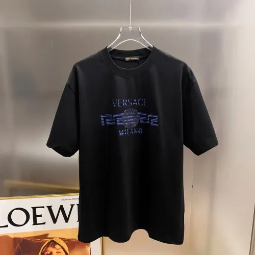 Wholesale Versace T-Shirts Short Sleeved For Unisex #1430609 $38.00 USD, Wholesale Quality Replica Versace T-Shirts