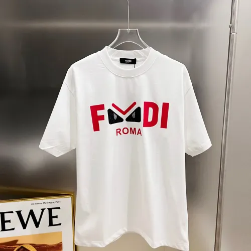 Wholesale Fendi T-Shirts Short Sleeved For Unisex #1430617 $38.00 USD, Wholesale Quality Replica Fendi T-Shirts