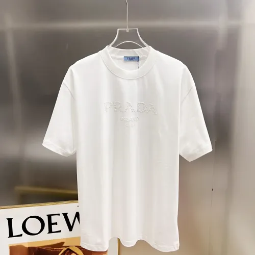 Wholesale Prada T-Shirts Short Sleeved For Unisex #1430619 $38.00 USD, Wholesale Quality Replica Prada T-Shirts