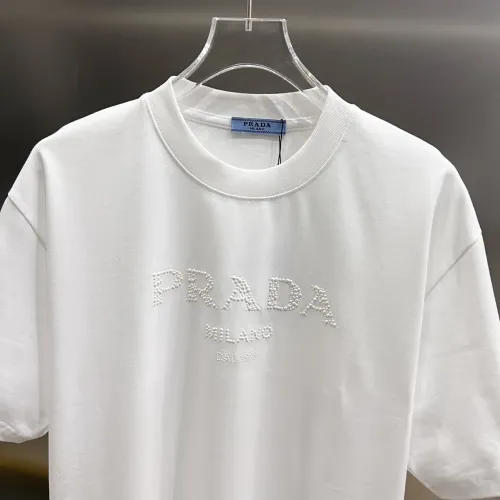 Replica Prada T-Shirts Short Sleeved For Unisex #1430619 $38.00 USD for Wholesale