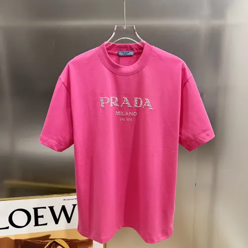 Wholesale Prada T-Shirts Short Sleeved For Unisex #1430620 $38.00 USD, Wholesale Quality Replica Prada T-Shirts