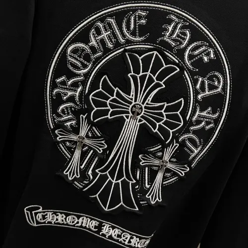 Replica Chrome Hearts Hoodies Long Sleeved For Unisex #1430647 $56.00 USD for Wholesale
