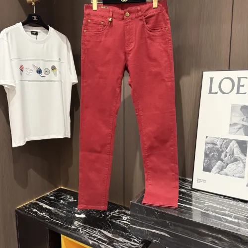 Replica Fendi Jeans For Men #1430654 $56.00 USD for Wholesale