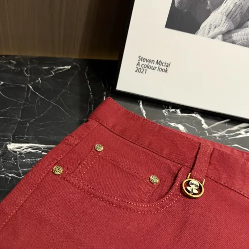 Replica Fendi Jeans For Men #1430654 $56.00 USD for Wholesale