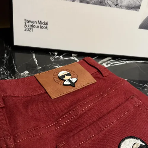 Replica Fendi Jeans For Men #1430654 $56.00 USD for Wholesale