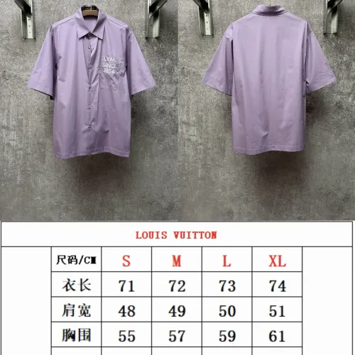 Replica Louis Vuitton LV Shirts Short Sleeved For Unisex #1430661 $72.00 USD for Wholesale