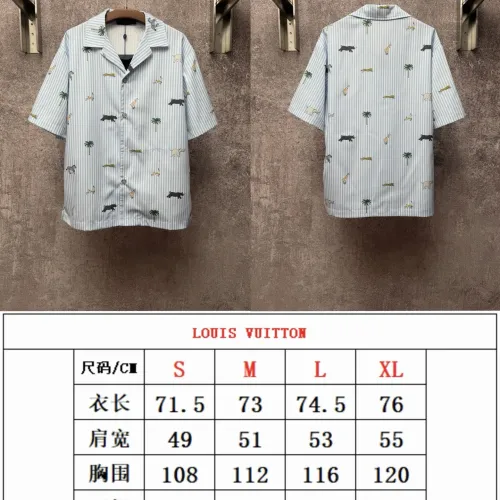 Replica Louis Vuitton LV Shirts Short Sleeved For Unisex #1430662 $72.00 USD for Wholesale