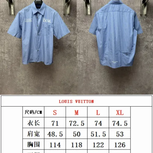 Replica Louis Vuitton LV Shirts Short Sleeved For Unisex #1430665 $72.00 USD for Wholesale