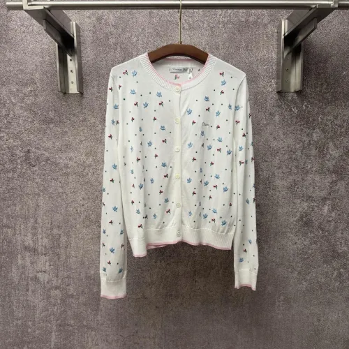 Wholesale Christian Dior Sweaters Long Sleeved For Women #1430698 $98.00 USD, Wholesale Quality Replica Christian Dior Sweaters
