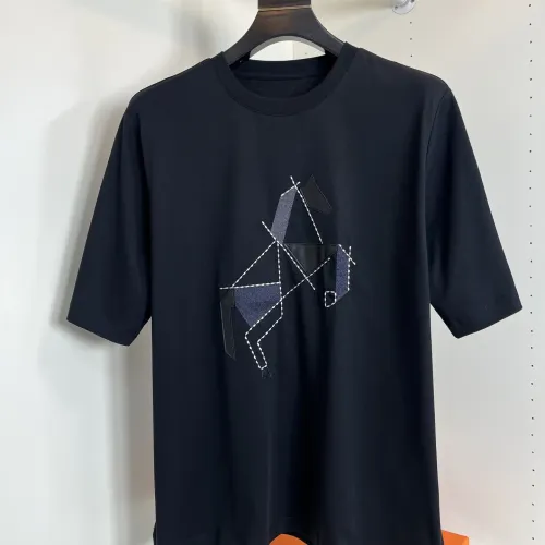 Wholesale Hermes T-Shirts Short Sleeved For Men #1430719 $72.00 USD, Wholesale Quality Replica Hermes T-Shirts