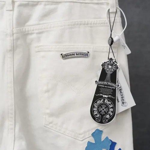 Replica Chrome Hearts Jeans For Men #1430745 $48.00 USD for Wholesale