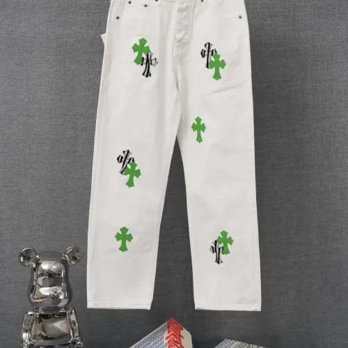 Wholesale Chrome Hearts Jeans For Men #1430748 $48.00 USD, Wholesale Quality Replica Chrome Hearts Jeans