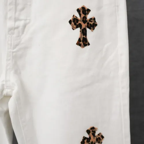 Replica Chrome Hearts Jeans For Men #1430752 $48.00 USD for Wholesale