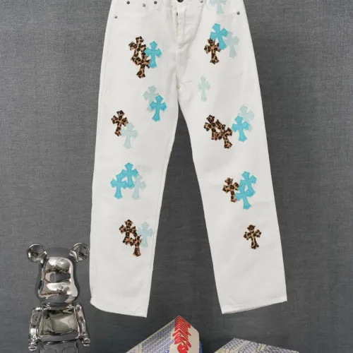 Wholesale Chrome Hearts Jeans For Men #1430765 $52.00 USD, Wholesale Quality Replica Chrome Hearts Jeans