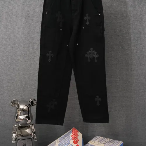 Wholesale Chrome Hearts Jeans For Men #1430768 $52.00 USD, Wholesale Quality Replica Chrome Hearts Jeans