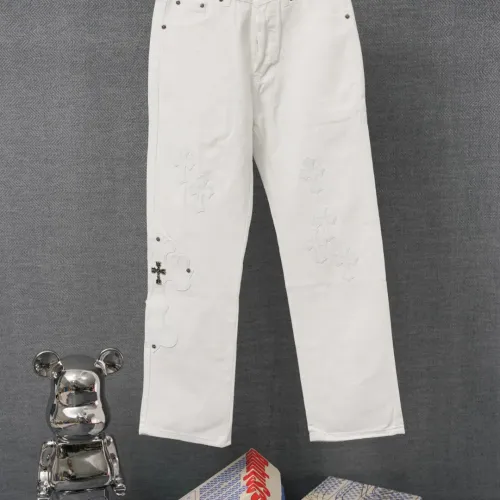 Wholesale Chrome Hearts Jeans For Men #1430771 $52.00 USD, Wholesale Quality Replica Chrome Hearts Jeans
