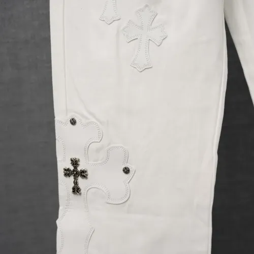 Replica Chrome Hearts Jeans For Men #1430771 $52.00 USD for Wholesale