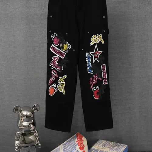Wholesale Chrome Hearts Jeans For Men #1430772 $52.00 USD, Wholesale Quality Replica Chrome Hearts Jeans