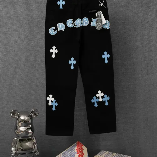 Replica Chrome Hearts Jeans For Men #1430774 $52.00 USD for Wholesale