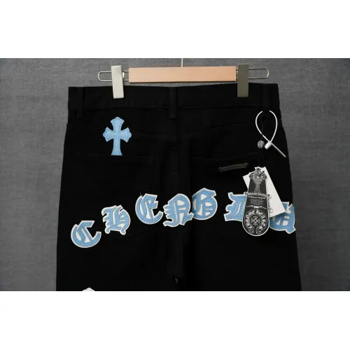 Replica Chrome Hearts Jeans For Men #1430774 $52.00 USD for Wholesale