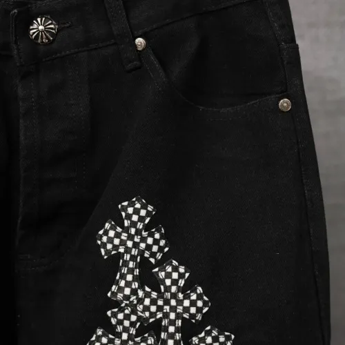 Replica Chrome Hearts Jeans For Men #1430777 $52.00 USD for Wholesale