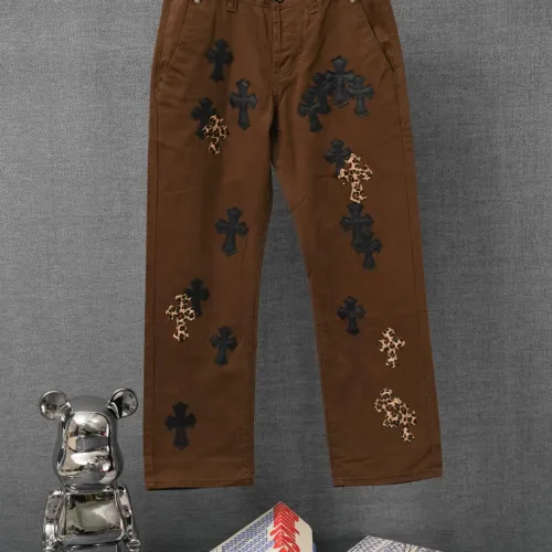 Wholesale Chrome Hearts Jeans For Men #1430784 $52.00 USD, Wholesale Quality Replica Chrome Hearts Jeans