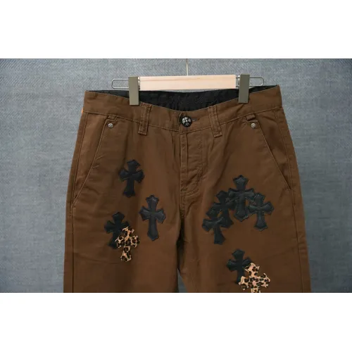 Replica Chrome Hearts Jeans For Men #1430784 $52.00 USD for Wholesale