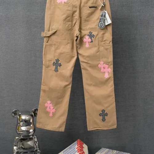 Replica Chrome Hearts Jeans For Men #1430785 $56.00 USD for Wholesale