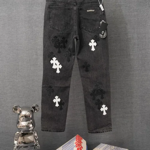Replica Chrome Hearts Jeans For Men #1430786 $56.00 USD for Wholesale